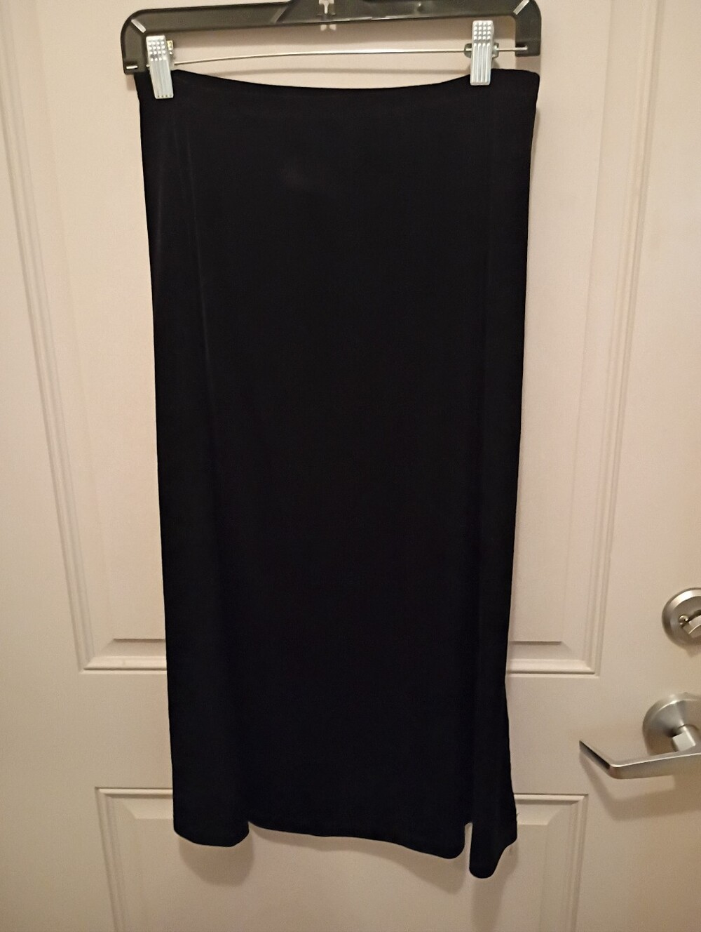 Gemilli Women's Black Velvet Skirt Size PM